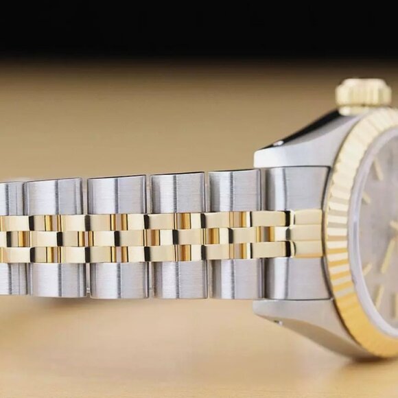 Sale Ladies Rolex 18kt Datejust Two Tone Watch With Box main image 5